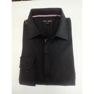 NEW DANIEL K men's long sleeves dress shirt in black